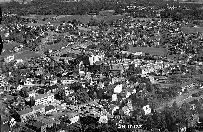 Askim sentrum 1957