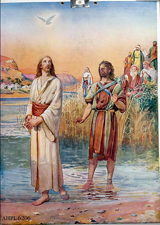 Jesus taler til disiplene ved Genesaretsjøen