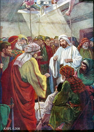 Jesus gjør den lamme frisk