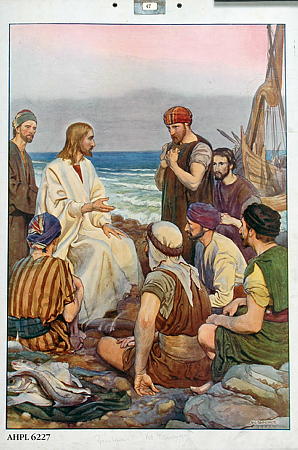 Jesus åpenbarer seg for disiplene