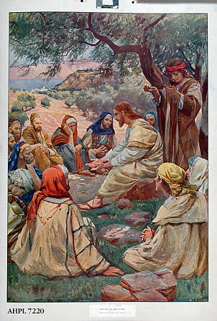 Jesus lærer sine disipler at bede
