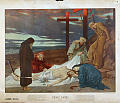 Jesu død<br>Kunstner: Julius Kronberg. Årstall 1901<br>Forlag: Olaf Norli Bokhandel/skolemateriell                             