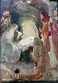 Beskrivelse: Jesus fødsel<br>Kunstner:<br>Forlag:                               