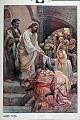 Beskrivelse: Jesus, den underfulde læge.<br>Markus 1, 21-34<br>Kunstner: R. Payton Reid. Årstall 1906<br>Forlag: Parmanns læremiddelanstalt, Kristiania                               